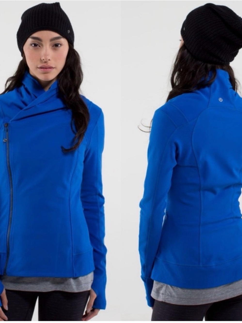 Lululemon Bhakti Yoga Jacket, Blue, Size 10